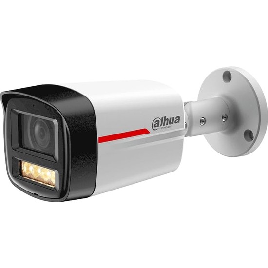 Şanal Dahua Wizcolor Pro Dış Mekan Güvenlik Kamerası, 2 Mp, LED Işıklı ve Sesli Ip Bullet, Tam Renkli Gece Görüşü, 0,0005 Lüks, Kişi/araç Algılama, IP67, IK10 - DH-IPC-HFW2249TLP-S