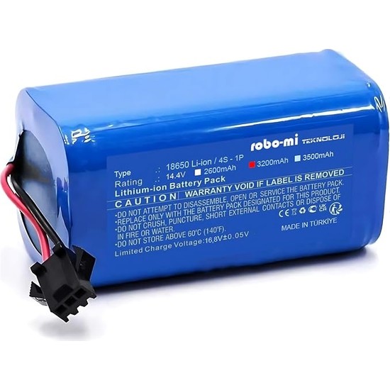 MSP Robovac G30 Hybrid Uyumlu Robot Süpürge Bataryası, 3200MAH Yüksek Kapasite