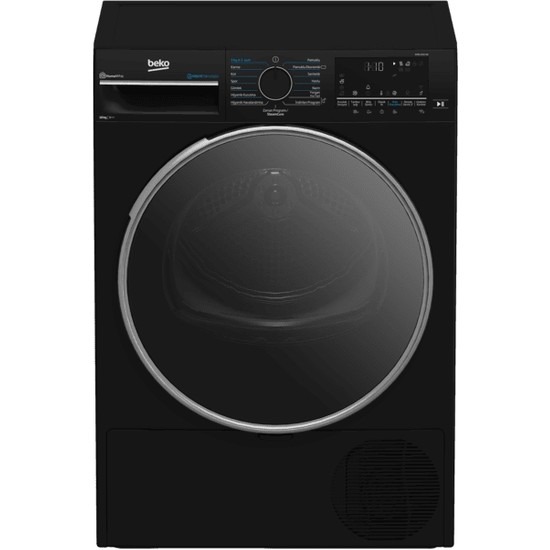 Beko Kmb 1000 Hb Hybrid 2.0, A++, 10 Kg, Siyah Kurutma Makinesi