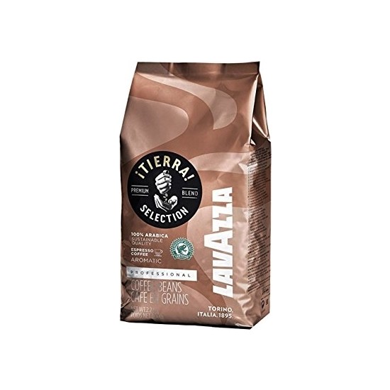 Lavazza Tierra Selection 1 kg Çekirdek Kahve İtalya Menşeli Çikolata Aromalı Üstün Lezzet