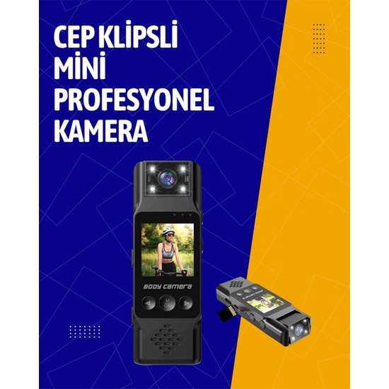 Zenviaa Mey Ithalat® Kablosuz Wifi Bağlantılı Full Hd Mini Kamera – Döngüsel Kayıt ve Hare