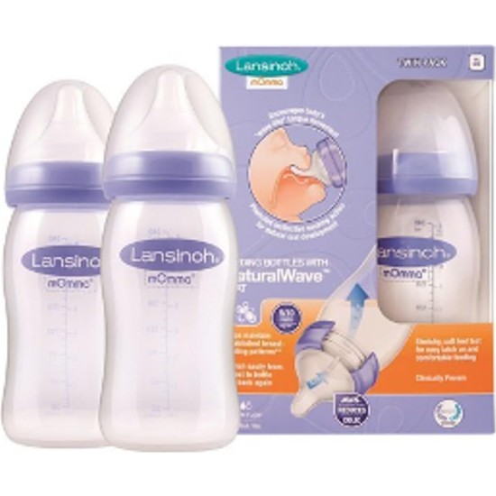 Die Grup Tr Naturalwave Pp Biberon Seti, 160ML, 2'li, Mor