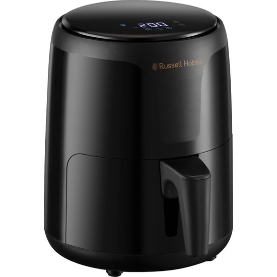 Die Grup Russell Hobbs 26500-56 Satisfry Küçük Dijital Sıcak Hava Fritözü, 1.8 Litre Kapasite, Siyah