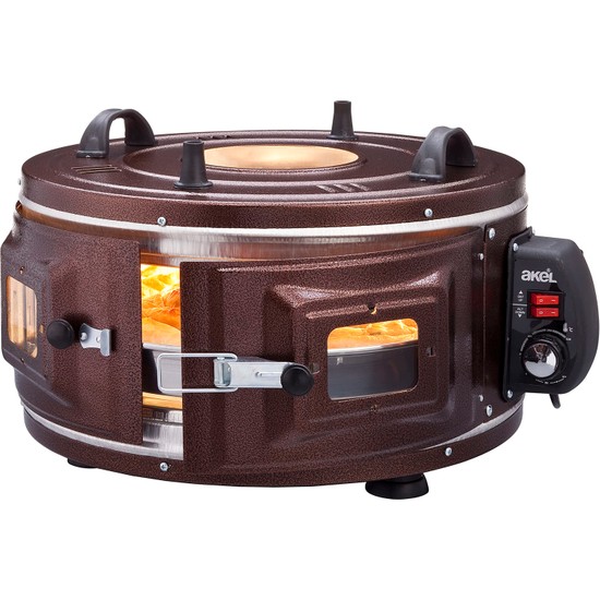 Akel AF120 Termostatlı Standart Fırın (Bakır Dövme)