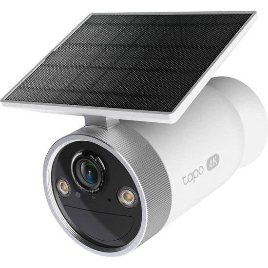 Myg Plus Tapo C465 | 4K 8mp Ultra Hd Güneş Panelli Kablosuz Kamera | Dahili Solar Panel | 180 Gün Pil Ömrü | Hırsızlık Korumalı | Dual-Band Wi-Fi | Aı Kişi/araç Algılama | IP65 | Bulut/sd Kart Depolama