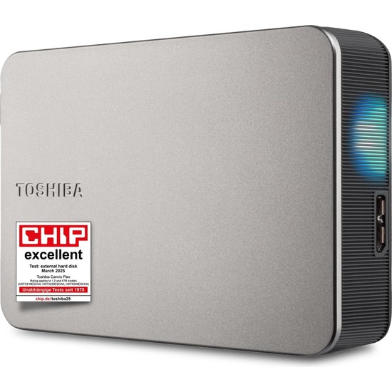 Canvio Flex 2.5 4tb USB 3.2 Gen-1 + Type-C + Type-A (HDTX240ESCCA) Taşınabilir Harici Sabit Disk