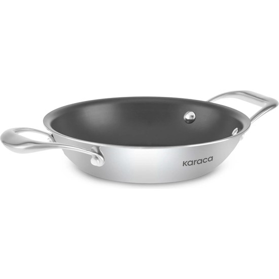 Karaca Plasma Steel 316+ 3Ply Yanmaz Yapışmaz Sahan 20 cm