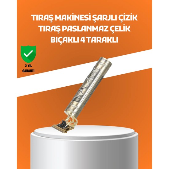 4 Başlıklı Suya Dayanıklı Saç Kesme Makinesi