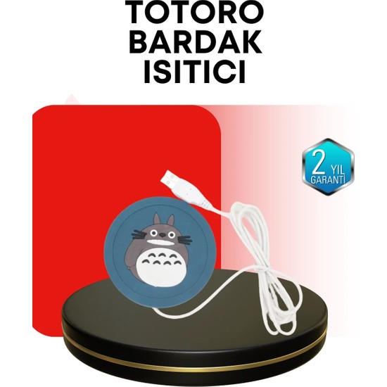 USB Isıtmalı Bardak Altlığı 60° Isı Koruma Silikon Isı Matı