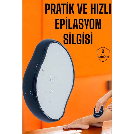 Crystal Eraser Epilasyon Aleti Tüy Silgisi Tüy Alıcı Kristal Epilatör Ağda
