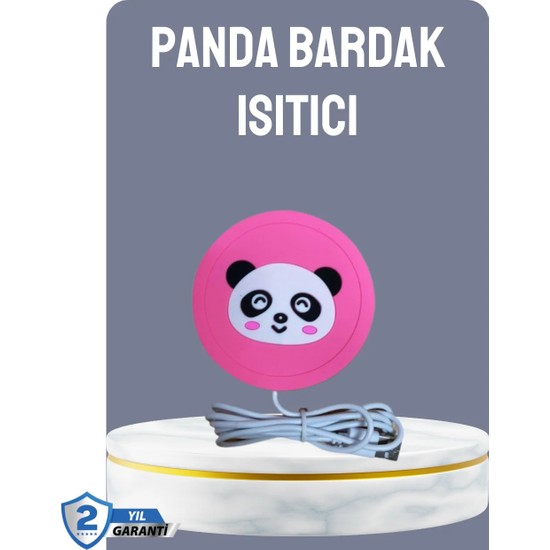 Silikon Hayvan Figürlü USB Bardak Altlığı Isıtıcısı 1.2m Kablolu 60° Isı Koruma