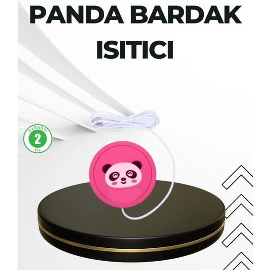 USB Isıtıcı Bardak Altlığı Sevimli Figürlü 50–60° Anında Isıtma Teknolojili