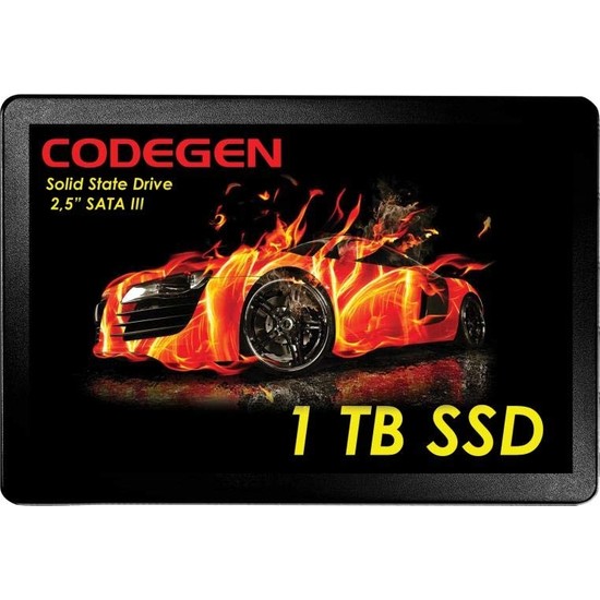 Codegen 1tb 2, 5" Sata3 SSD 560MB-500MB/S (CDG-1TB-SSD25)