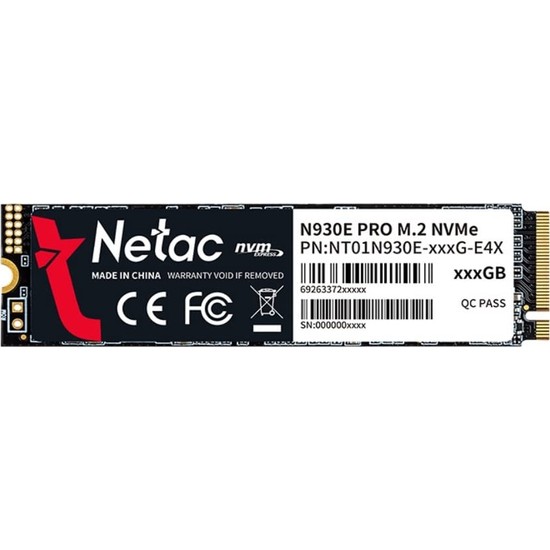 Netac N930E Pro 1 Tb M.2 Nvme SSD