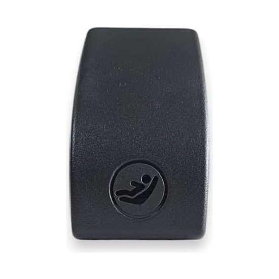 Arka Koltuk Isofix Kapağı Siyah 5E0887187B Skoda Octavia ile Uyumlu 2017-2020