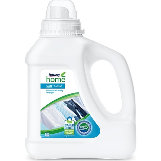 Amway Home 4 Lt Konsantre Sıvı Deterjan Doğal İçerikli Beyazlar İçin 100 Yıkama Performansı