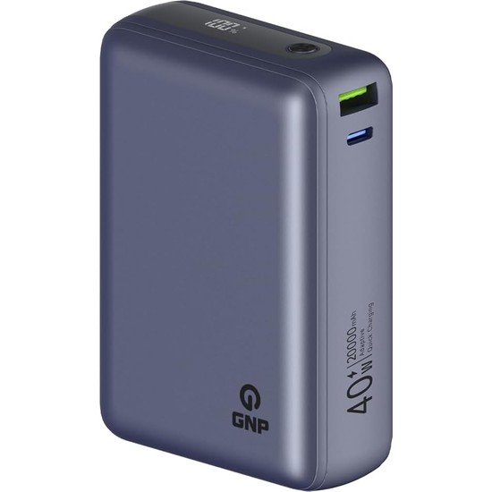 G-Dynamo 40W 20000 Mah Seyahat ve Günlük Kullanım Için Usb-C Powerbank, Siyah