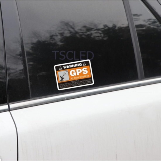 Tr 4 Adet Gps Takip Sistem Etiketi Sticker Yapıştırması 8CMX5CM Çok Renkli, Renk-Z-Z1
