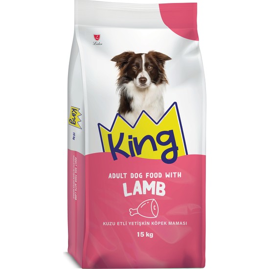 King Kuzu Etli Yetişkin Köpek Maması 15 kg