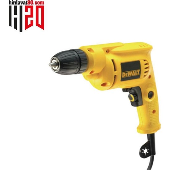 Dewalt DWD014S 550 Watt Darbesiz Matkap Makinası 10 mm Sarı Renkli Kompakt Tasarım