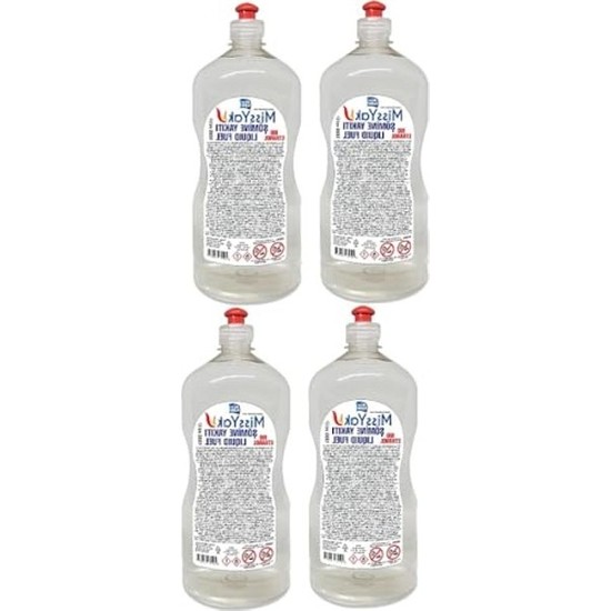 Kokusuz Bioetanol Şömine Yakıtı, 1 Litre x 4 Adet