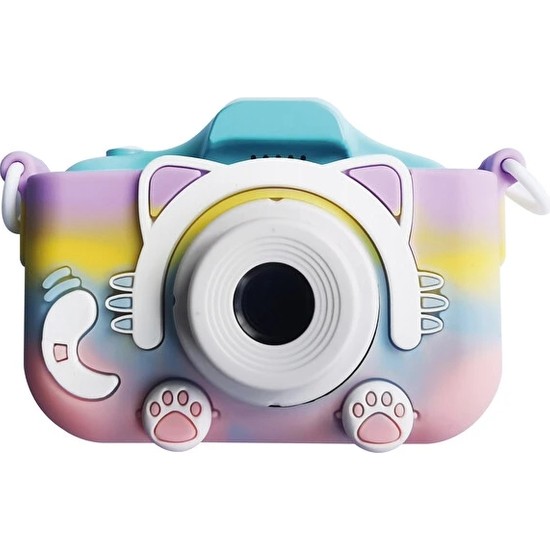 Bood Af-18 Çocuk Fotoğraf Makinesi Pembe