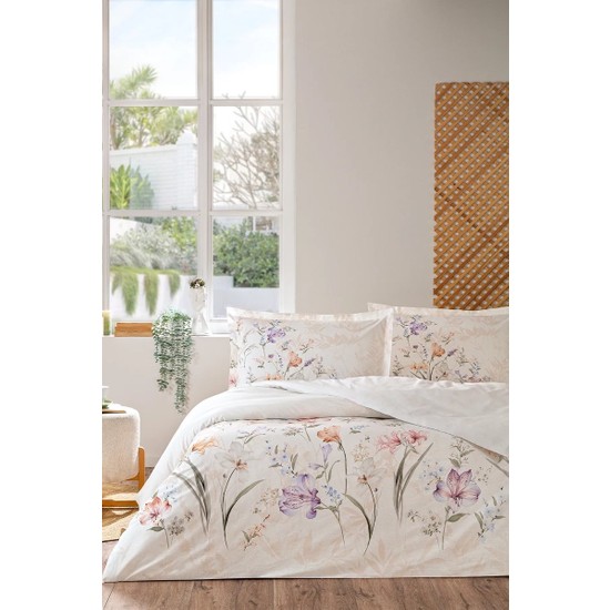 Özdilek White Lilly Çift Kişilik Nevresim Takımı 4568