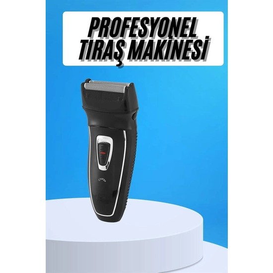 Aslanoğlu Store Ergonomik Tıraş Makinesi 3 Farklı Başlık ile Seyahat Için