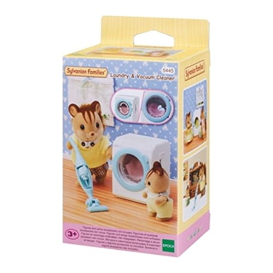 Odea Sylvanian Families Çamaşır Makinesi ve Elektrik Süpürgesi