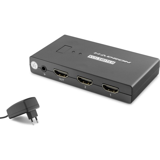 TKÇ Harici Butonlu Kvm Switch 2 HDMI Port 2 USB Hub Set Xml
