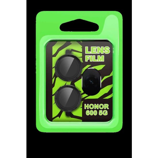Royaleks Huawei Honor 600 Raze Metal Kamera Lens - Siyah