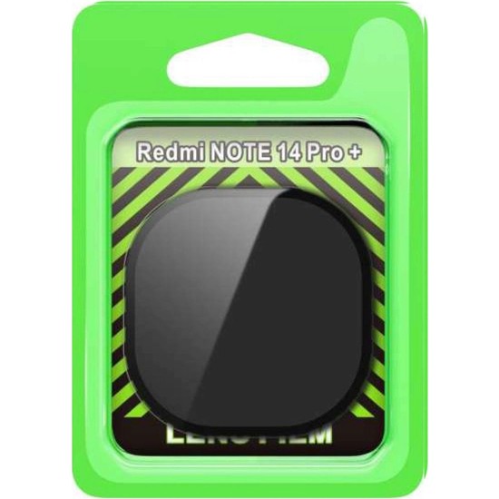 Royaleks Xiaomi Redmi Note 14 Pro Plus Raze Metal Kamera Lens - Siyah