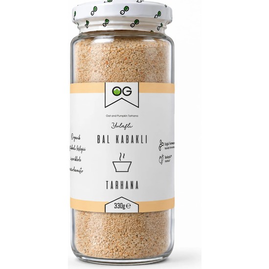 OG natural Yulaflı Bal Kabaklı Tarhana 330 Gr