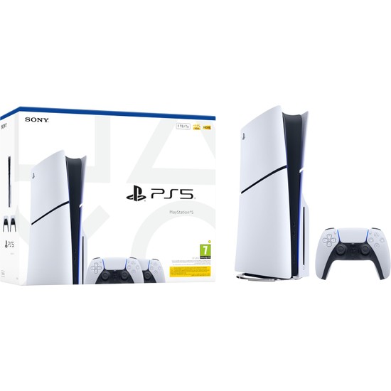 Neva Home Sony Playstation 5 Konsol + Dualsense Bundle, Çift Kol (Bilkom - Resmi Distribütör Garantili)