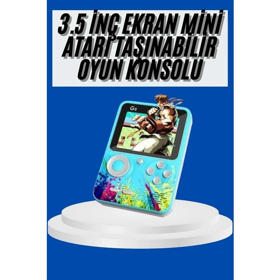Dolozena Retro Oyun Konsolu 500 Oyunlu Taşınabilir 4K Hd Eğlence