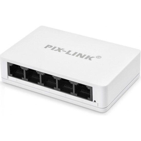 Gees Global Hızlı Gigabit Ethernet Switch 5 Port Beyaz Renkli