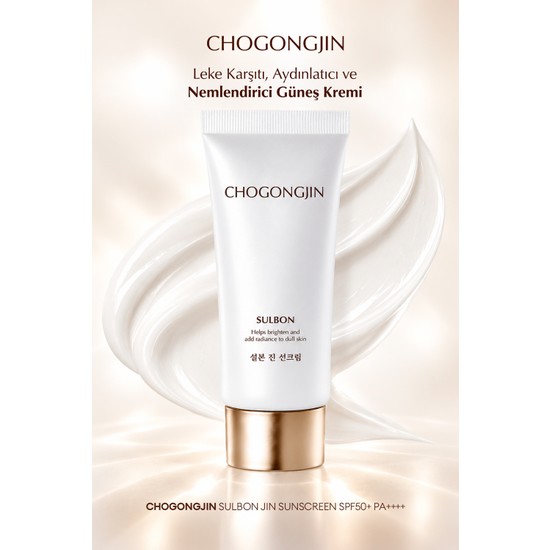 MISSHA Leke Karşıtı, Aydınlatıcı ve Nemlendirici Güneş Kremi CHOGONGJIN Sulbon Jin Sunscreen