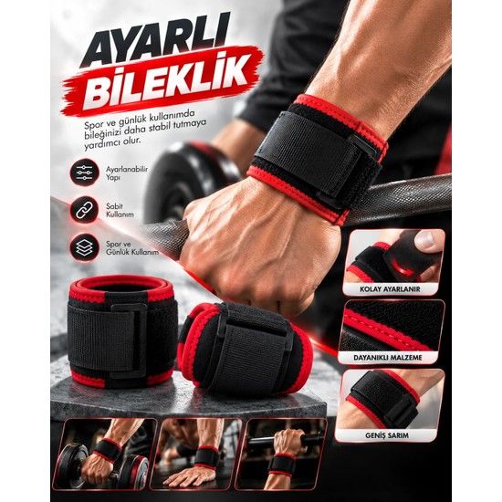 Günlük Kullanıma Uygun Ayarlanabilir Bileklik Cırt Cırtlı Pratik Tasarım