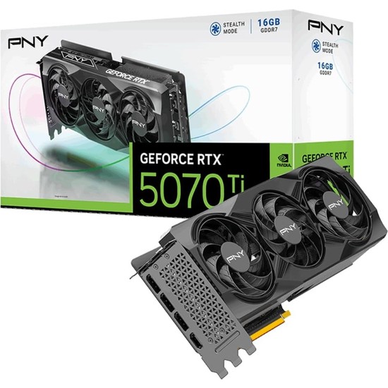 Geforce Rtx 5070 Ti 16GB Gddr7 256-BIT, Dlss 4, Ray Tracing, Pcıe 5.0, 4K Ultra Gaming Ekran Kartı – VCG5070T16TFXPB1