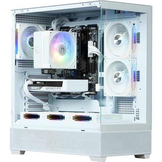 Eco -Amd Ryzen 7500F-GIGABYTE Geforce Rtx 5060 Eagle Oc Ice 8gb-Gıgabyte B650M S2H-16GB-500GB SSD -Oem Paket
