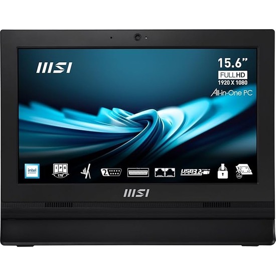 Pro AP162T ADL-054EU 15.6 Fhd Intel N100 4gb Ddr4 128GB SSD W11PRO Dokunmatık Sıyah Aıo Pc