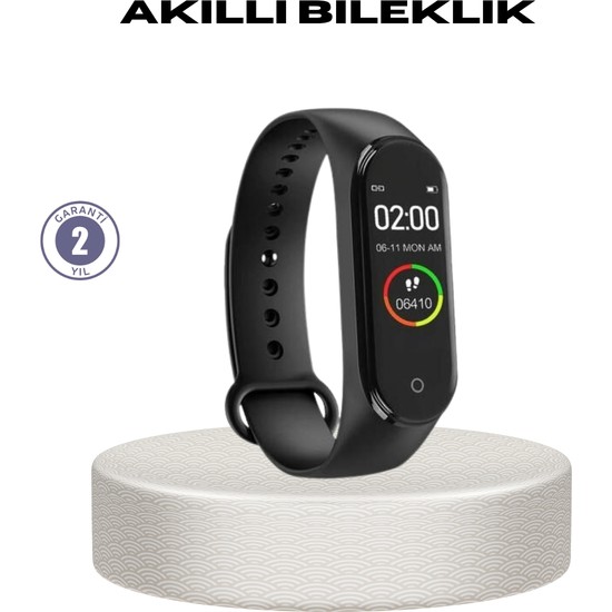 Akıllı Bileklik 0.96 Inç Ekran Kalp Atışlı Kan Basınçlı IP67 Suya Dayanıklı