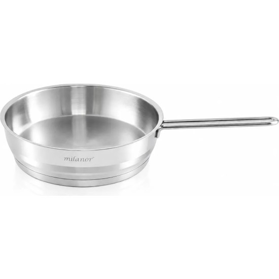 Milanor Aster 26 cm Paslanmaz Çelik Tava