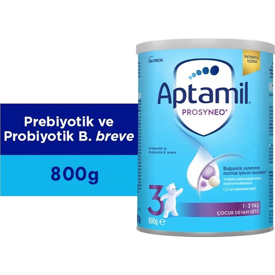 Aptamil Prosyneo 3 Prebiyotikli Probiyotikli Devam Sütü 800 gr