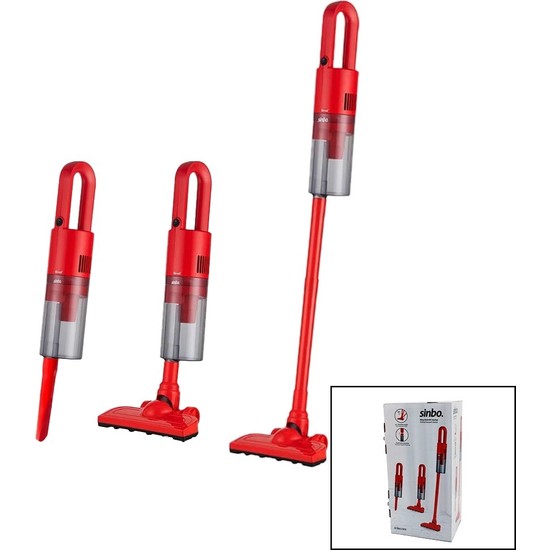 Badm- Dikey Elektrikli Süpürge 500W 90 Derece Başlık - 1.5lt Toz Hazne - Çift Filtre - 5mt Kabl