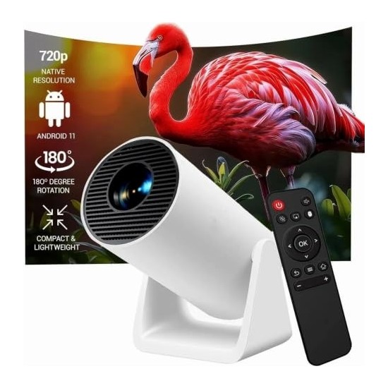 Omrs Store 720P Hd Akıllı Projeksiyon Cihazı 2000 Lümen