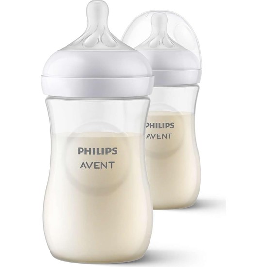 Philips Avent Natural Response Pp 2'li Biberon Seti, 3-6 Ay 260ML SYC903/02