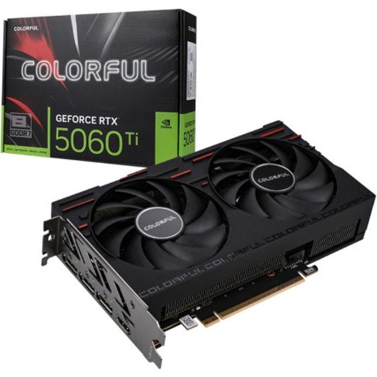 PNY Colorful RTX5060TI 8gb Gaming Duo (8gb V2-V) Gaming (Oyuncu) Ekran Kartı