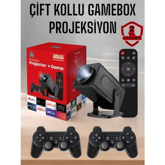 Android Projeksiyon ve Çift Kollu Game Box - Lisinya