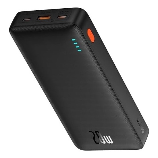 Prime Airpow Hızlı Şarj Power Bank 20000MAH 20W, Siyah (Usb To Type-C 50CM Siyah Kablo Dahil)
